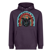 Plum black angus  rainbow Heavyweight Hoodie - JahusDesignShop