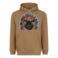 Toasted Coconut black angus  rainbow Heavyweight Hoodie - JahusDesignShop