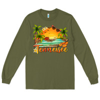 Army Green tennessee summer billie wilder Long Sleeve Tee - texasbilliewilder