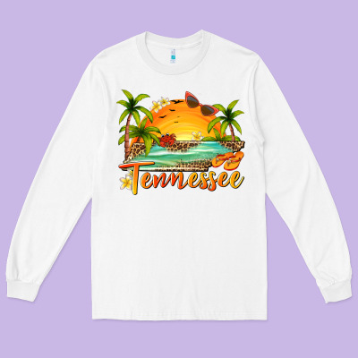 Tennessee Summer Billie Wilder Long Sleeve Tee Designed By Texasbilliewilder