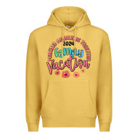 Antique Gold making memories together family vacation 2024 Premium Hoodie - MaliasSmallBusiness