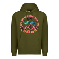 Army Green making memories together family vacation 2024 Premium Hoodie - MaliasSmallBusiness