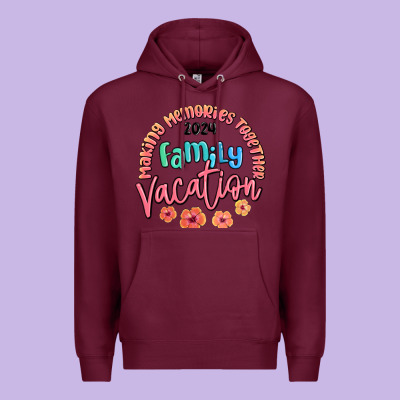 Making Memories Together Family Vacation 2024 Premium Hoodie Designed By Maliassmallbusiness