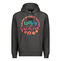 Charcoal Heather making memories together family vacation 2024 Premium Hoodie - MaliasSmallBusiness