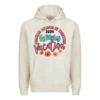 Oatmeal Heather making memories together family vacation 2024 Premium Hoodie - MaliasSmallBusiness
