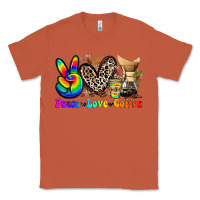 Copper peace love  coffee Classic Tee - Zillion Design Studio