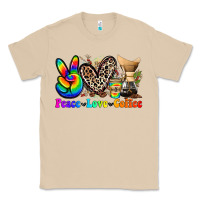 Mushroom peace love  coffee Classic Tee - Zillion Design Studio