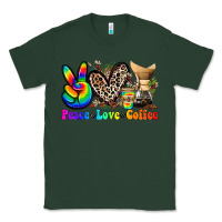Sports Green peace love  coffee Classic Tee - Zillion Design Studio