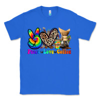 True Royal peace love  coffee Classic Tee - Zillion Design Studio