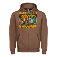 Chestnut mama tumbler Zipper Hoodie - HRA Design Shop