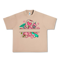 Burro nurse flowers custom name design Urban Heavy Tee - RanaPortraitStore