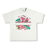 Pistachio nurse flowers custom name design Urban Heavy Tee - RanaPortraitStore