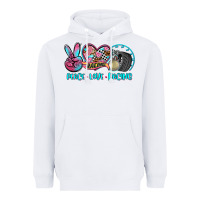 White peace love racing Heavyweight Hoodie - AdoDesignShop