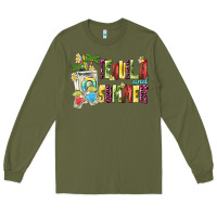 Army Green tequila and summer Long Sleeve Tee - texasbilliewilder