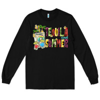 Black tequila and summer Long Sleeve Tee - texasbilliewilder