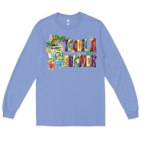 Colony Blue tequila and summer Long Sleeve Tee - texasbilliewilder