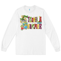 White tequila and summer Long Sleeve Tee - texasbilliewilder