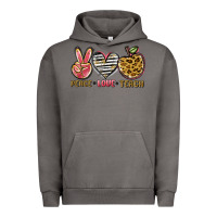 Pigment Tornado peace love teach Urban Hoodie - NancyCooperArtShop