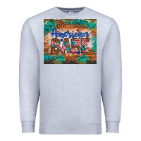 Heather Grey american babe Premium Sweatshirt - Artiststas