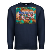 Navy american babe Premium Sweatshirt - Artiststas