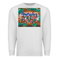 Oatmeal Heather american babe Premium Sweatshirt - Artiststas