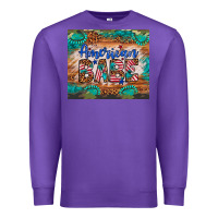 Purple american babe Premium Sweatshirt - Artiststas