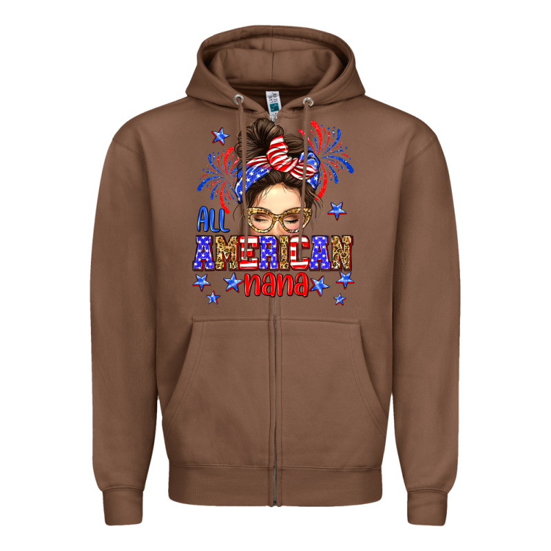 All American Nana Zipper Hoodie by Neo Western | Teevron