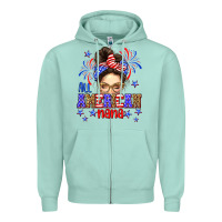 Seafoam All American nana Zipper Hoodie - Neo Western