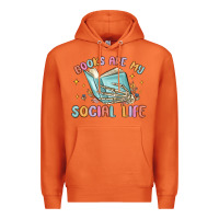 Carrot books are my social life Premium Hoodie - MaliasSmallBusiness