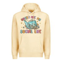 Pina Colada books are my social life Premium Hoodie - MaliasSmallBusiness