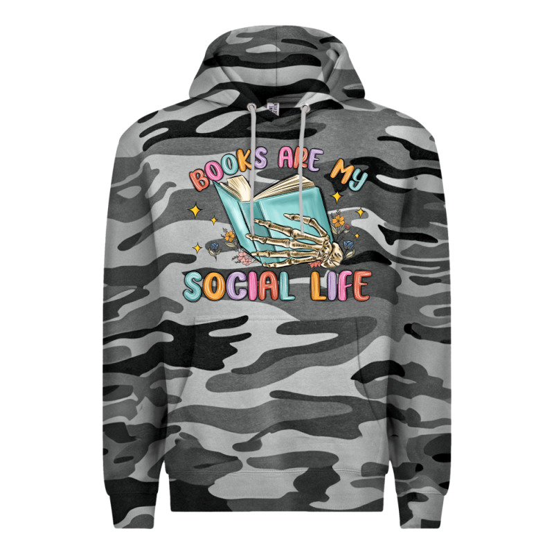 Books Are My Social Life Premium Hoodie by MaliasSmallBusiness | Teevron