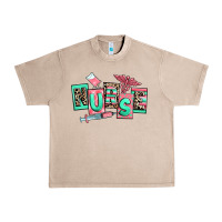 French Oak nurse Urban Heavy Tee - RanaPortraitStore