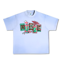 Grape Ice nurse Urban Heavy Tee - RanaPortraitStore