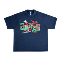 Navy nurse Urban Heavy Tee - RanaPortraitStore