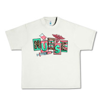 Pistachio nurse Urban Heavy Tee - RanaPortraitStore