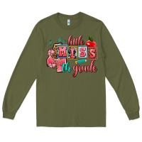 Army Green little miss 4 th grade Long Sleeve Tee - AdoDesignShop