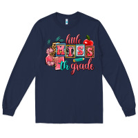Navy little miss 4 th grade Long Sleeve Tee - AdoDesignShop