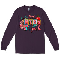 Plum little miss 4 th grade Long Sleeve Tee - AdoDesignShop