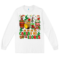 White ay ay ay ay canta y no llores coffee cups Long Sleeve Tee - Zillion Design Studio