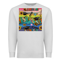 Dove Grey graduation seamless pattern Premium Sweatshirt - BundleAndBundleShop