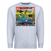 Heather Grey graduation seamless pattern Premium Sweatshirt - BundleAndBundleShop