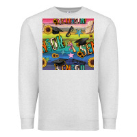 Oatmeal Heather graduation seamless pattern Premium Sweatshirt - BundleAndBundleShop