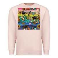 Pale Pink graduation seamless pattern Premium Sweatshirt - BundleAndBundleShop
