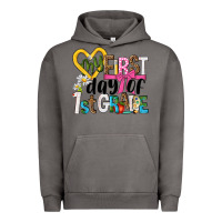 Pigment Tornado my first day of 1st grade Urban Hoodie - NancyCooperArtShop