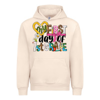 Sandshell my first day of 1st grade Urban Hoodie - NancyCooperArtShop