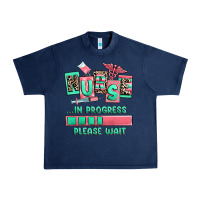 Navy nurse in progress please wait Urban Heavy Tee - RanaPortraitStore