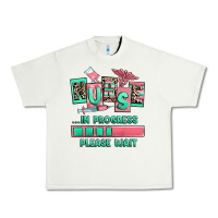 Pistachio nurse in progress please wait Urban Heavy Tee - RanaPortraitStore