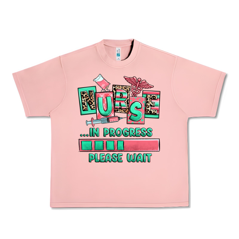 Nurse In Progress Please Wait Urban Heavy Tee by RanaPortraitStore | Teevron