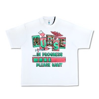 White nurse in progress please wait Urban Heavy Tee - RanaPortraitStore