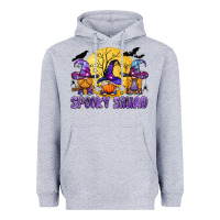 Heather Grey spooky squad Heavyweight Hoodie - BundleAndBundleShop